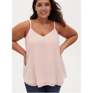 Chiffon, bohemian, nude pink , plus size , oversized , flowy, sleeveless